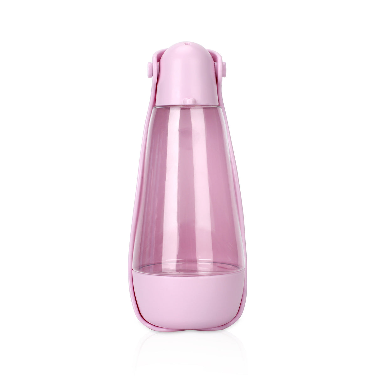 Botella portátil 2 en 1 de agua y comida para perros