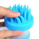 Cepillo de baño de silicona para perros