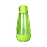 Botella portátil 2 en 1 de agua y comida para perros