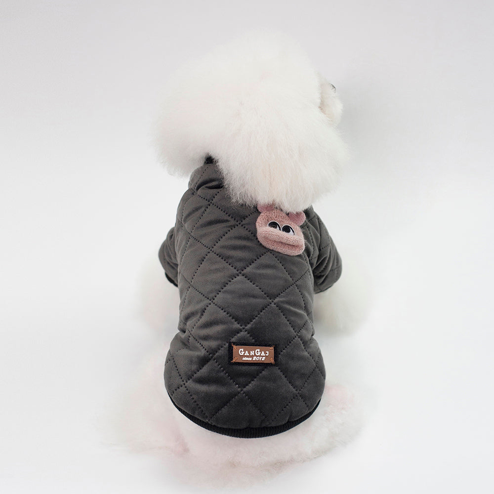 Chaqueta de cuadros para perros pequeños
