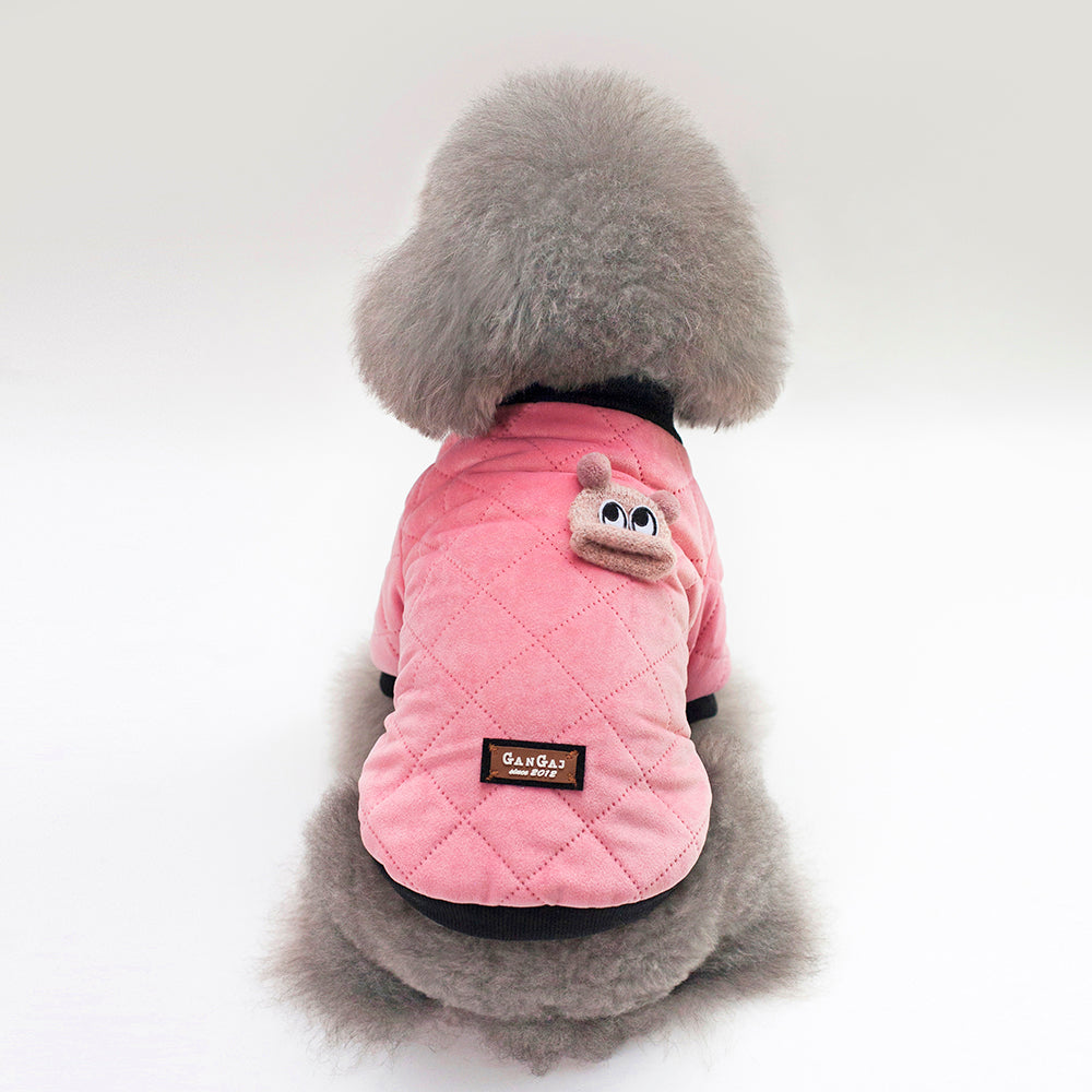 Chaqueta de cuadros para perros pequeños
