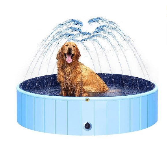 Piscina plegable para perros
