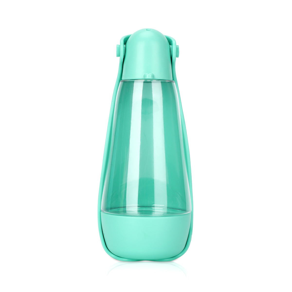 Botella portátil 2 en 1 de agua y comida para perros