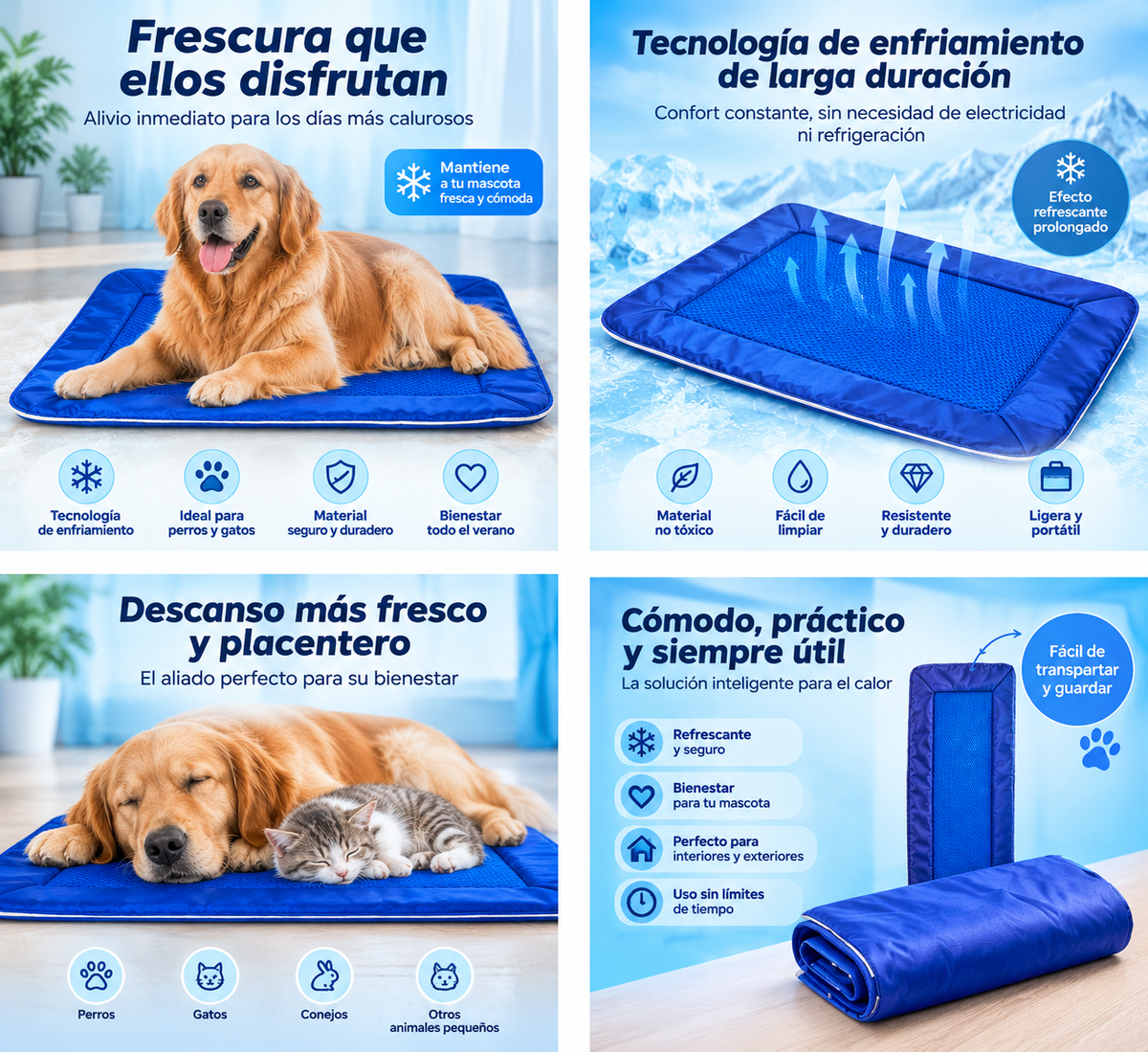 Esterilla Refrescante de Verano para Mascotas