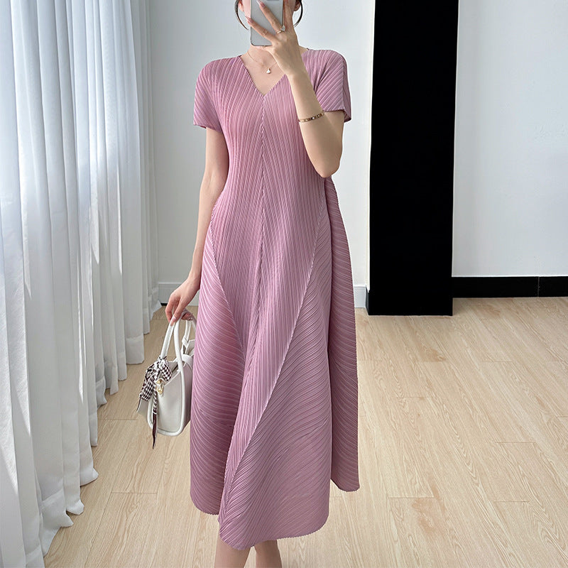 Vestido Plissé Luxe Edition