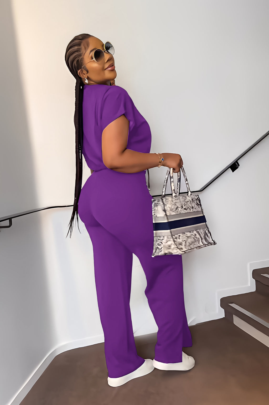 Conjunto Crop Top y Pantalón Palazzo Verano