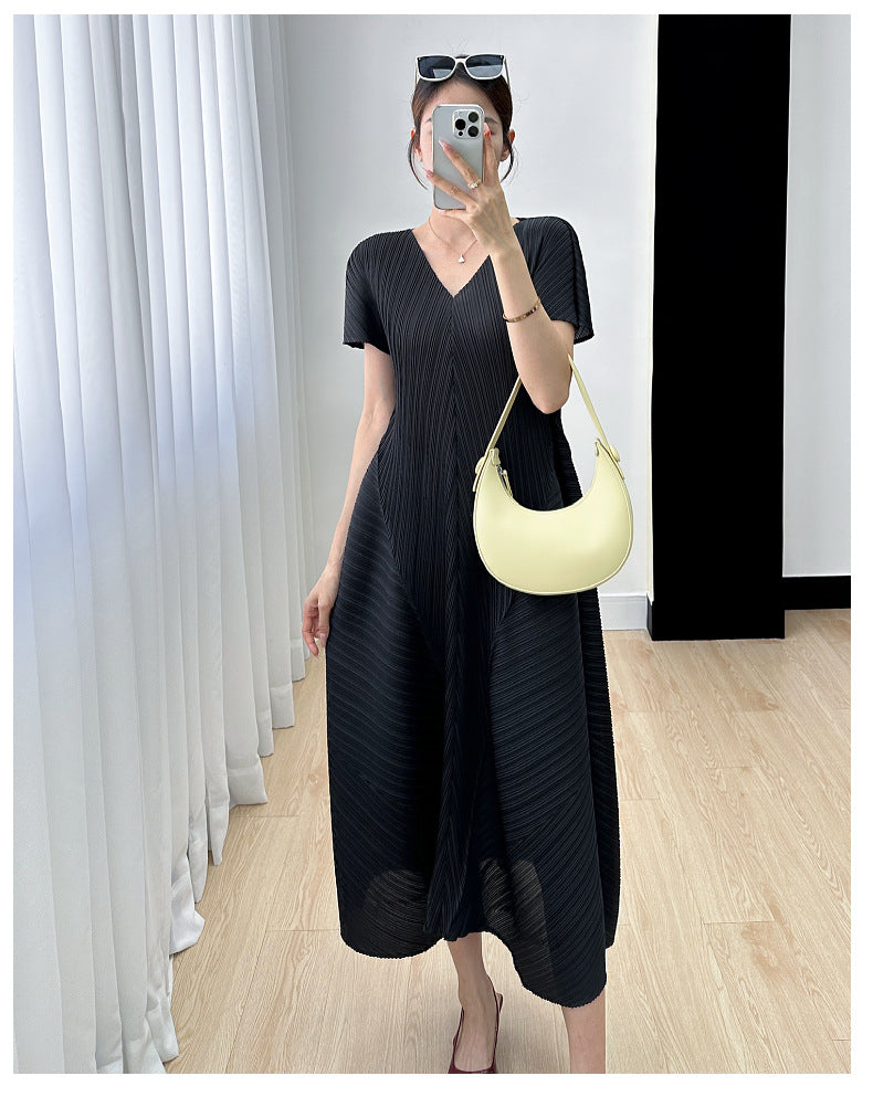 Vestido Plissé Luxe Edition