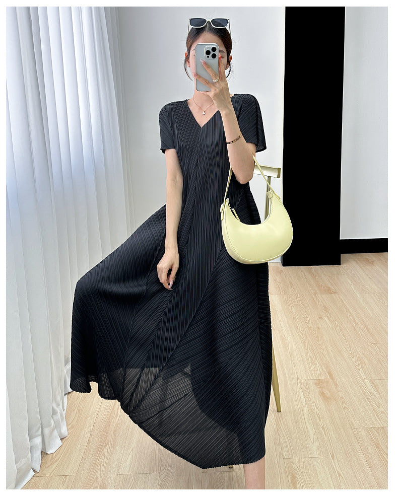 Vestido Plissé Luxe Edition