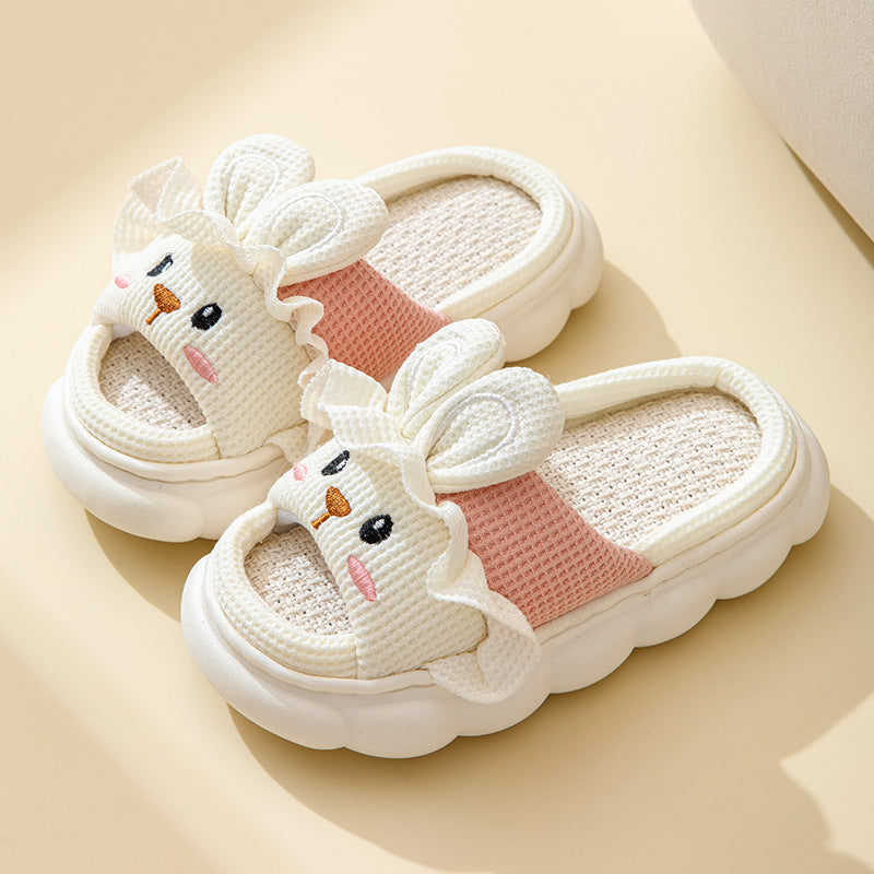 Zapatillas de Lino Natural Antideslizantes