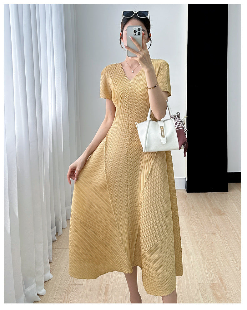Vestido Plissé Luxe Edition