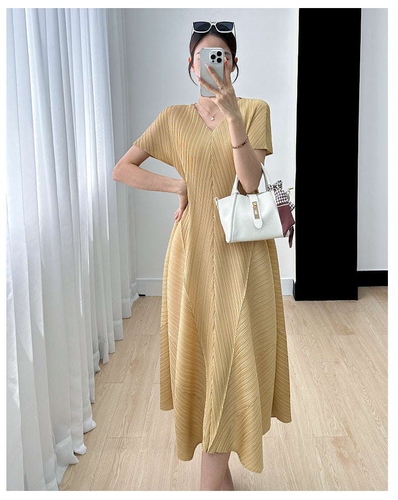 Vestido Plissé Luxe Edition