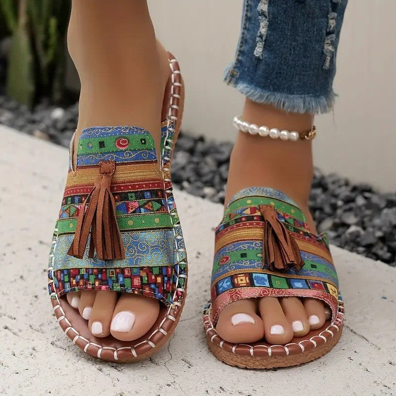 Sandalias de Cuerda Trenzada Tallas Grandes