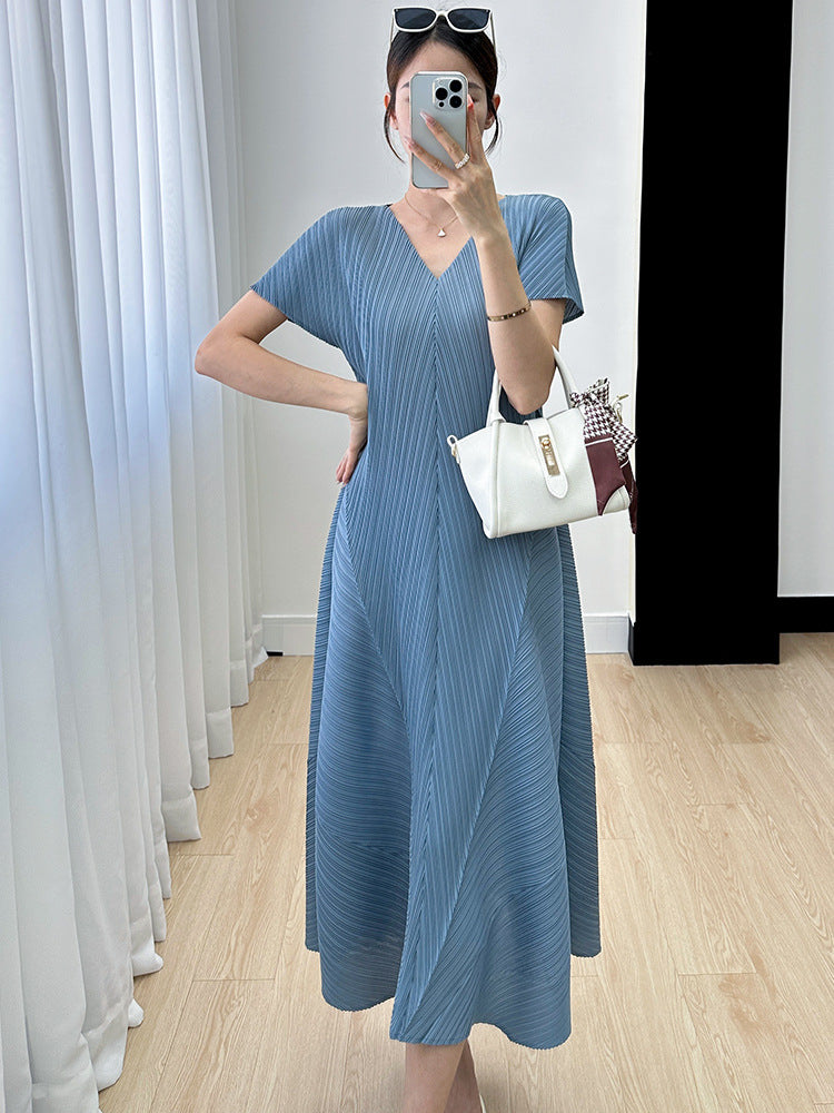 Vestido Plissé Luxe Edition
