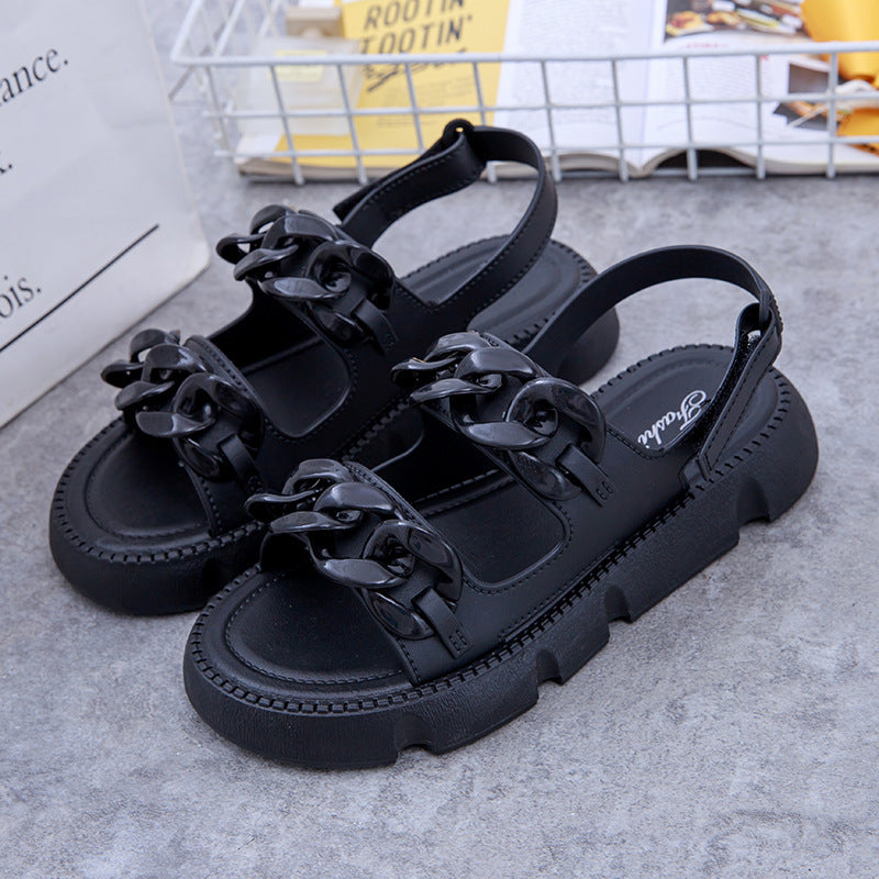 Sandalias Romanas de Plataforma para Mujer