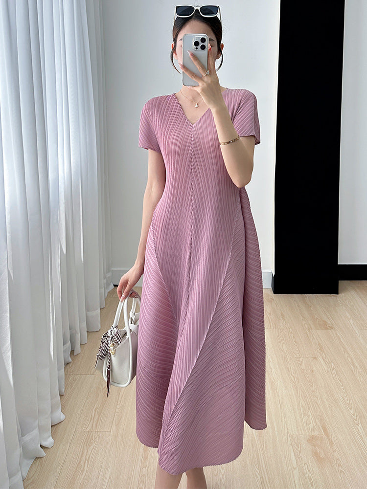 Vestido Plissé Luxe Edition