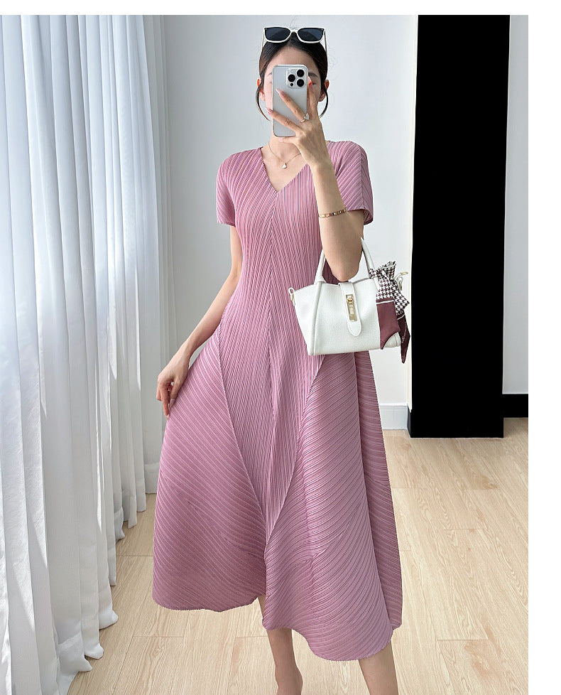 Vestido Plissé Luxe Edition