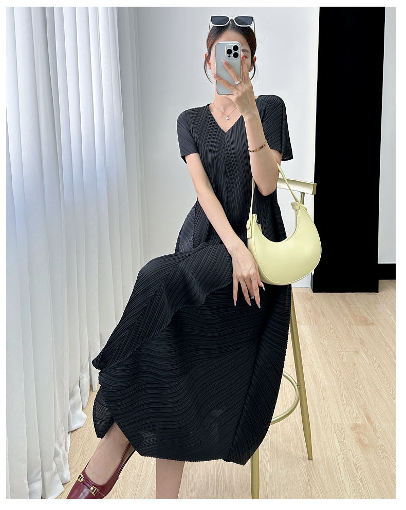 Vestido Plissé Luxe Edition