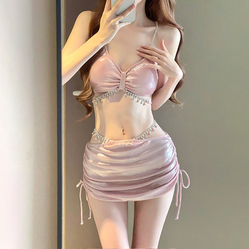 Bikini de Tres Piezas con Pedría