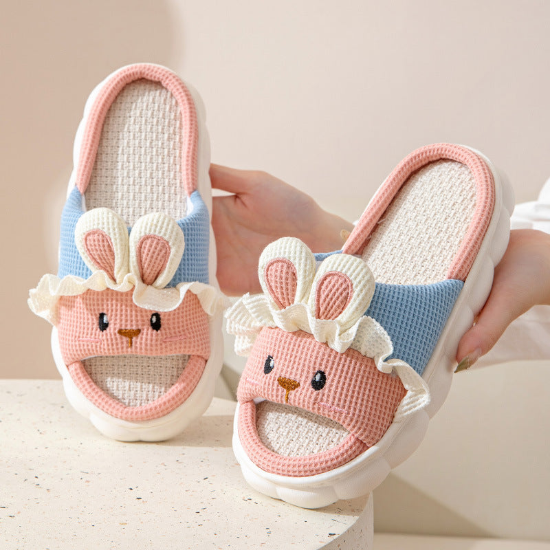 Zapatillas de Lino Natural Antideslizantes