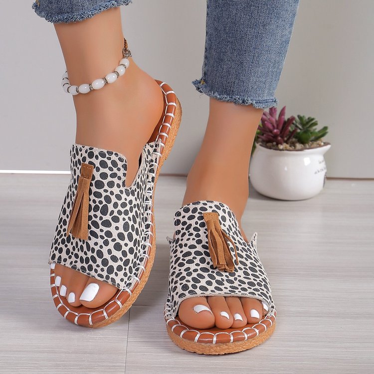 Sandalias de Cuerda Trenzada Tallas Grandes