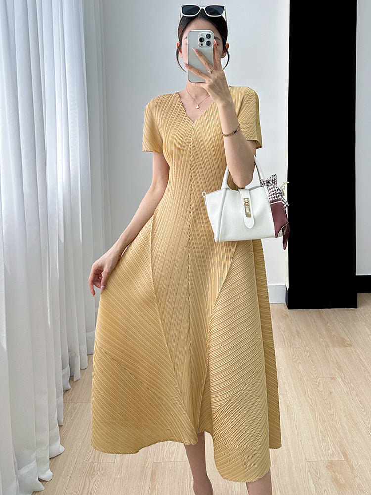 Vestido Plissé Luxe Edition