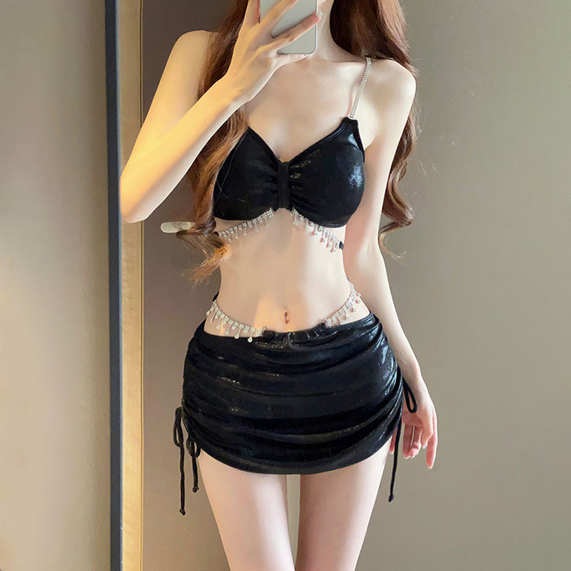 Bikini de Tres Piezas con Pedría