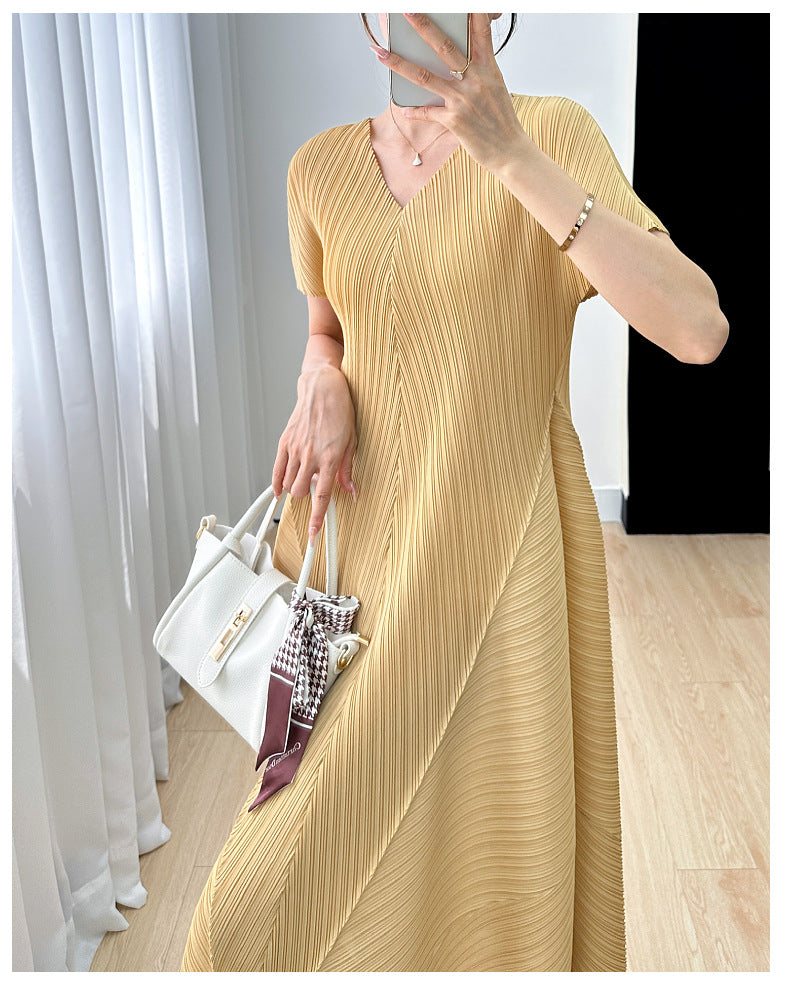 Vestido Plissé Luxe Edition