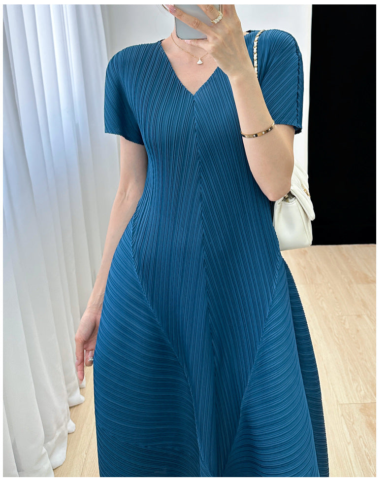Vestido Plissé Luxe Edition