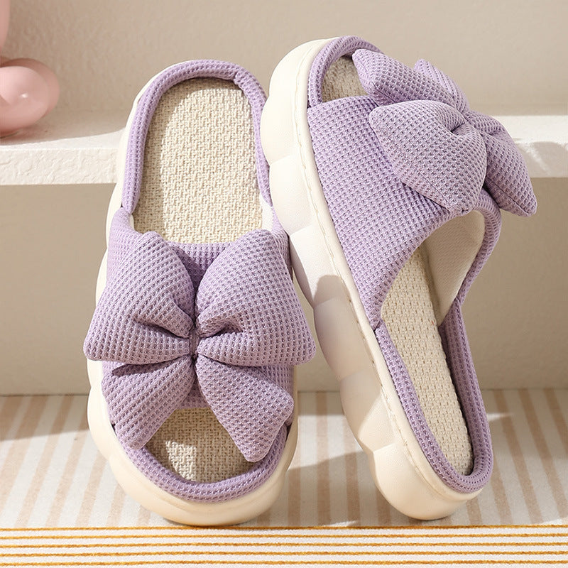 Zapatillas de Lino Trenzado para Mujer