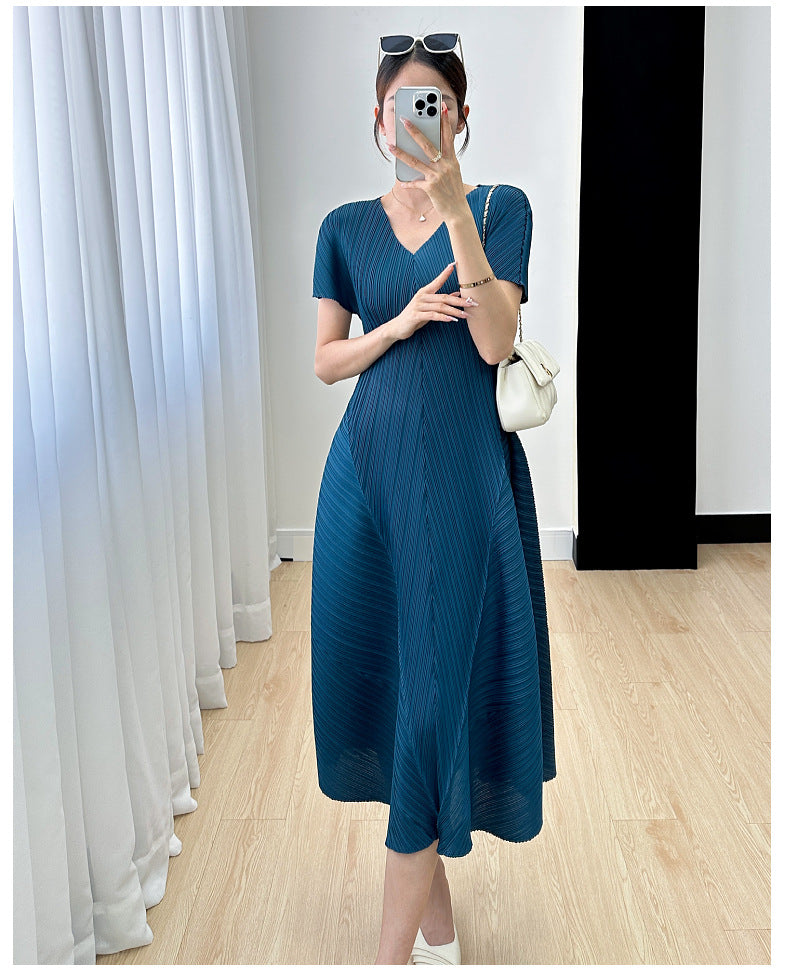 Vestido Plissé Luxe Edition