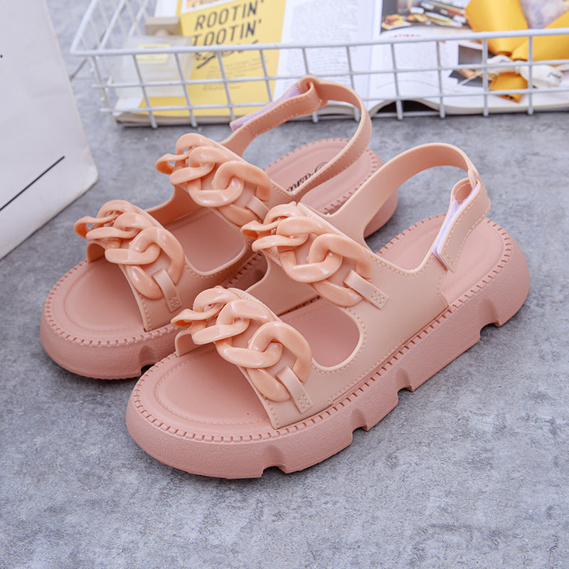 Sandalias Romanas de Plataforma para Mujer