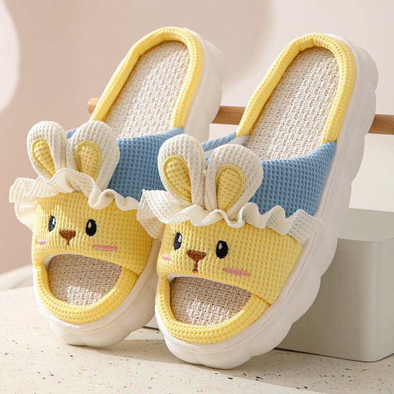 Zapatillas de Lino Natural Antideslizantes