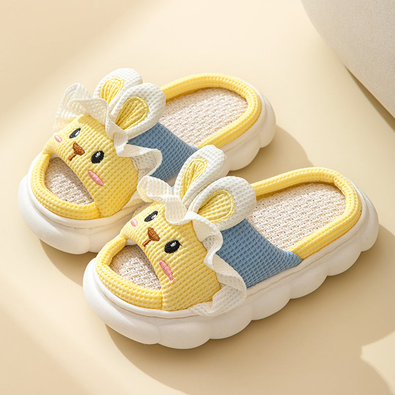 Zapatillas de Lino Natural Antideslizantes