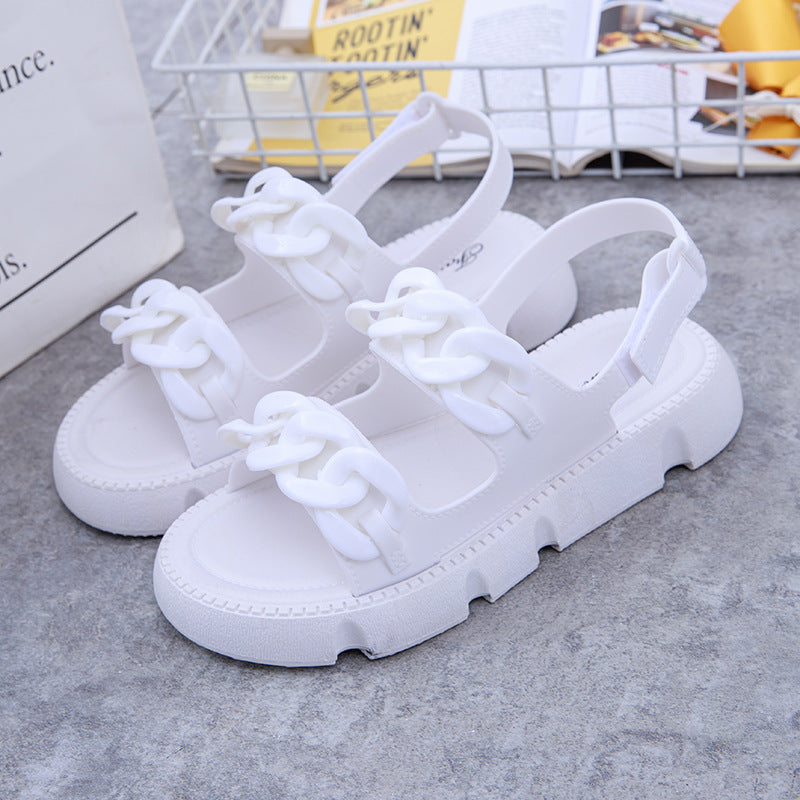 Sandalias Romanas de Plataforma para Mujer