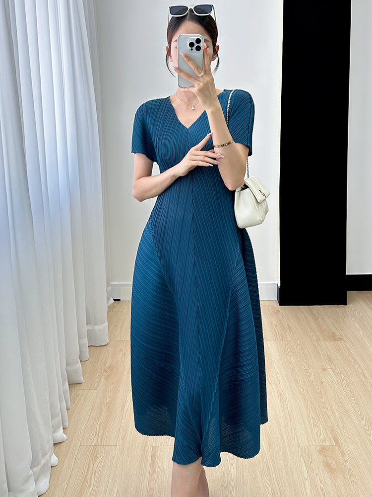 Vestido Plissé Luxe Edition