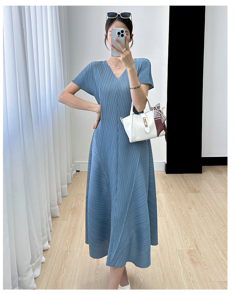 Vestido Plissé Luxe Edition