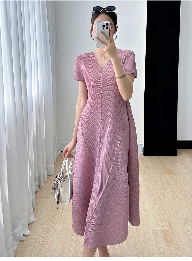 Vestido Plissé Luxe Edition