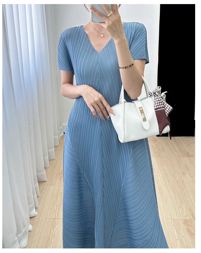 Vestido Plissé Luxe Edition