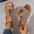 Sandalias de Cuerda Trenzada Tallas Grandes