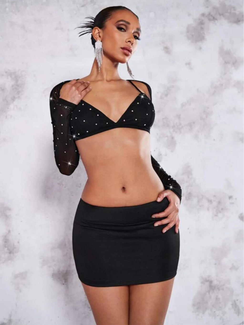 Falda Lápiz de Talle Alto