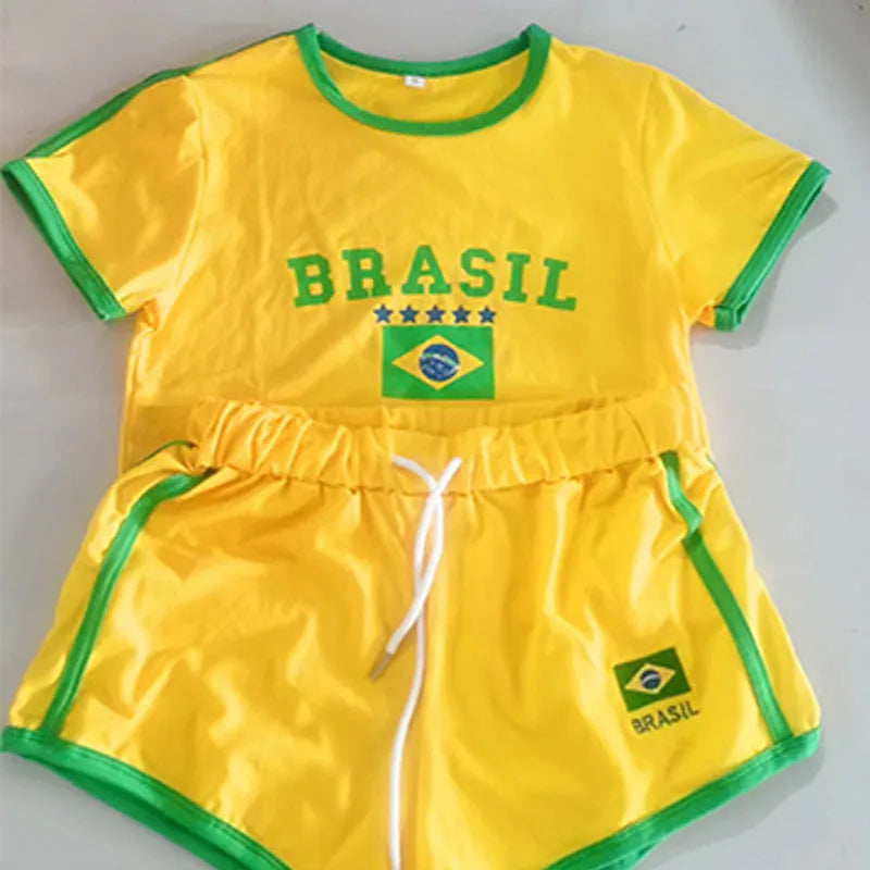 Conjunto Camiseta y Shorts Casual