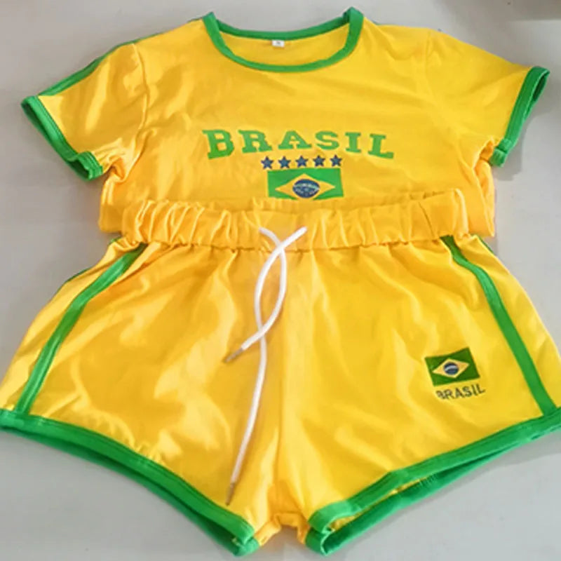 Conjunto Camiseta y Shorts Casual