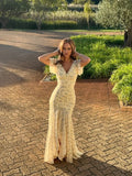 Vestido Maxi Floral de Gasa