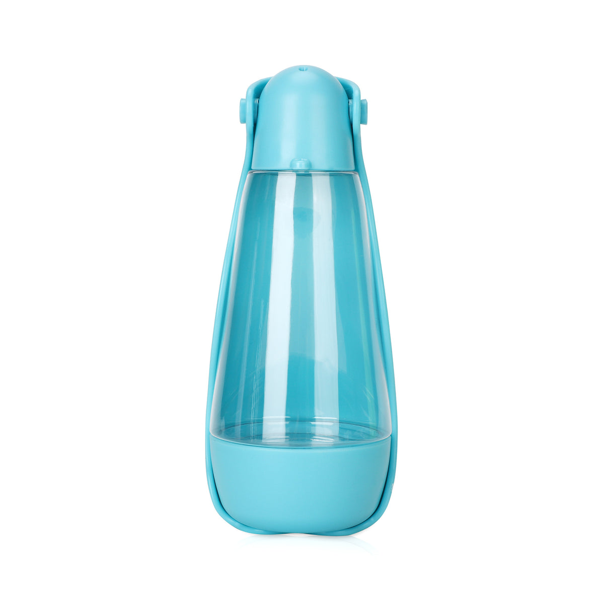 Botella portátil 2 en 1 de agua y comida para perros