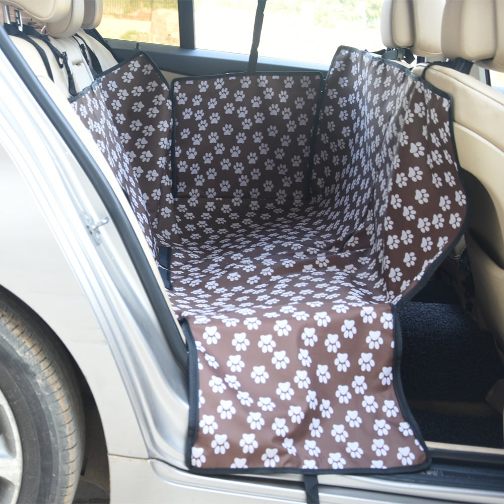 Cojín impermeable para maletero de coche con perro