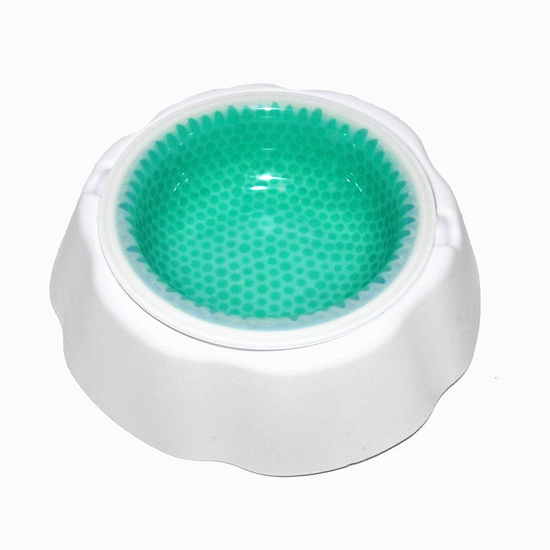 Bol refrescante de verano para perros y gatos