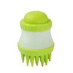 Cepillo de baño de silicona para perros