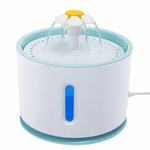 Bebedero eléctrico USB para mascotas fondo blanco